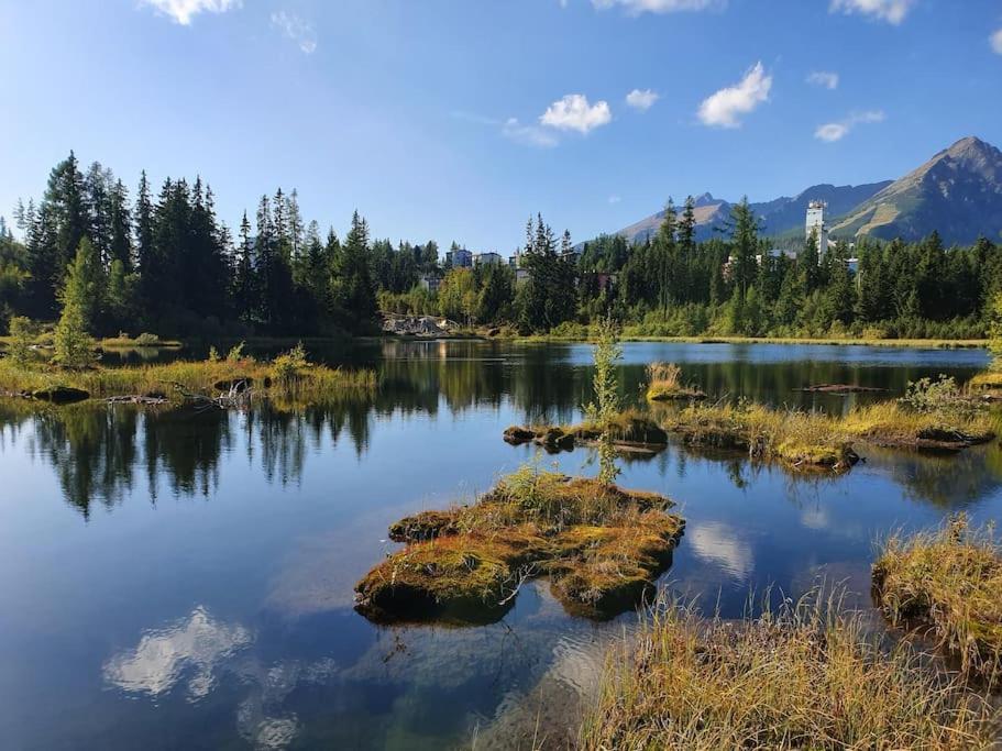 Apartman Ve Vysokych Tatrach Štrbské Pleso Exteriör bild