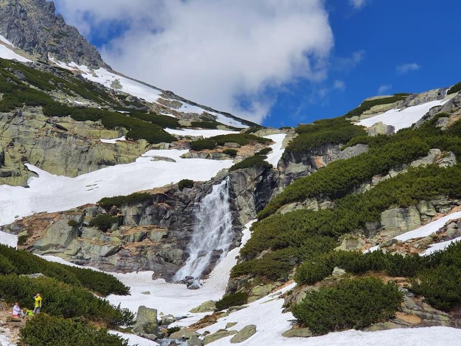 Apartman Ve Vysokych Tatrach Štrbské Pleso Exteriör bild